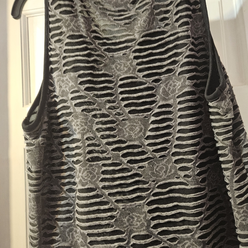 Ladies tank and sweater size large